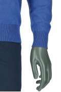 REPABLO modrý společenský svetr s večkovým výstřihem